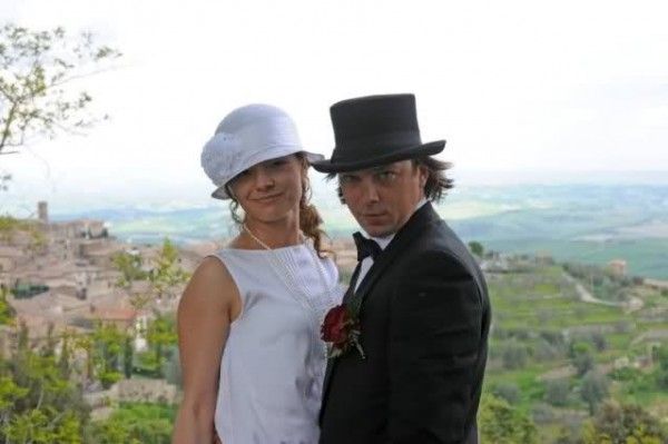 novia con sombrero novia con sombrero